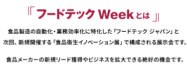 フードテック Week とは